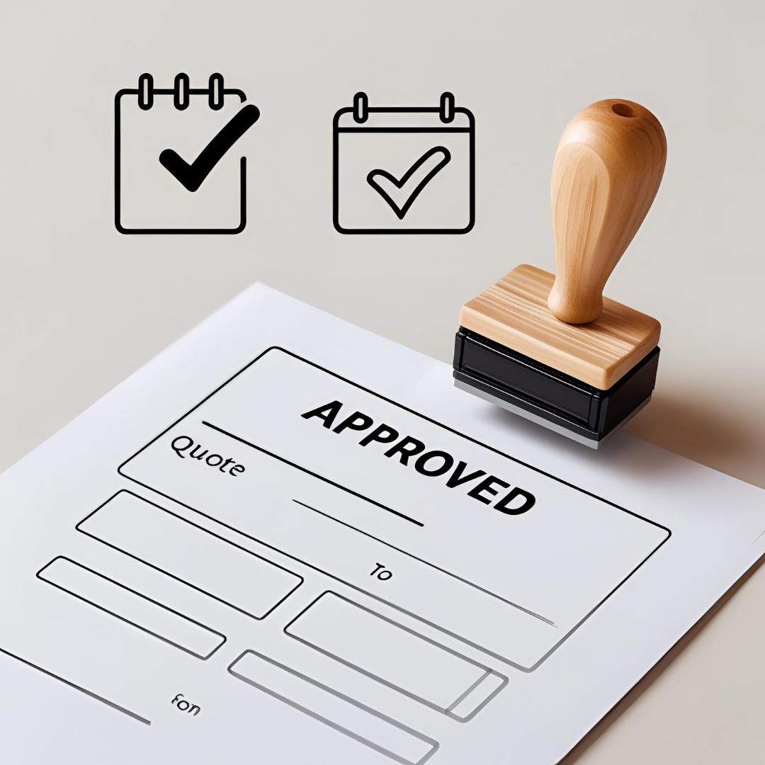 Get Approved and Inform Us