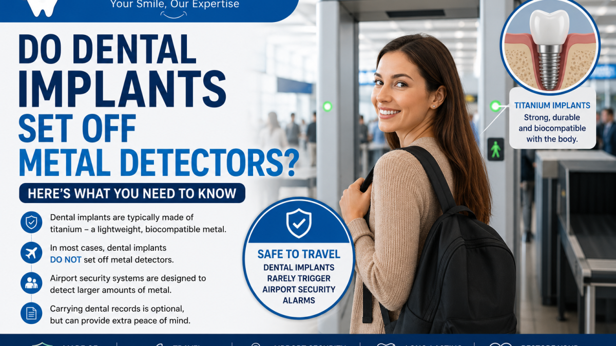 Do Dental Implants Set Off Metal Detectors Here’s What You Need to Know