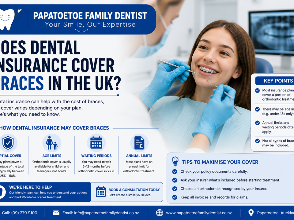Does Dental Insurance Cover Braces in the UK