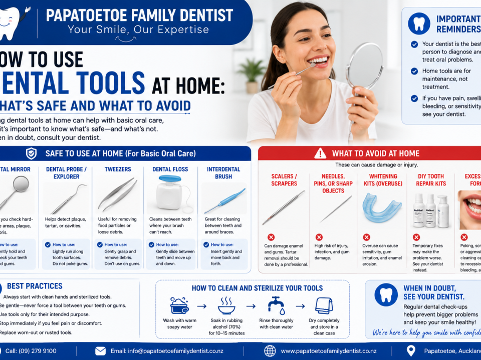 How to Use Dental Tools at Home What’s Safe and What to Avoid