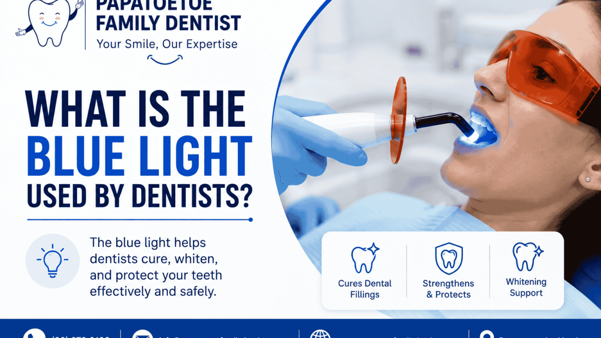 What Is the Blue Light Used by Dentists?