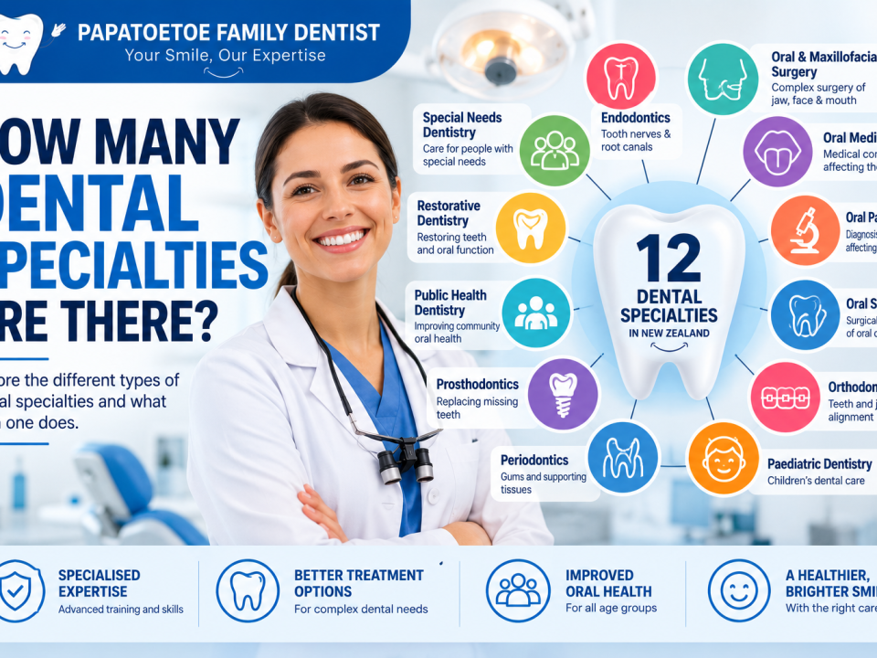 How Many Dental Specialties Are There Complete Guide Papatoetoe Family Dentist